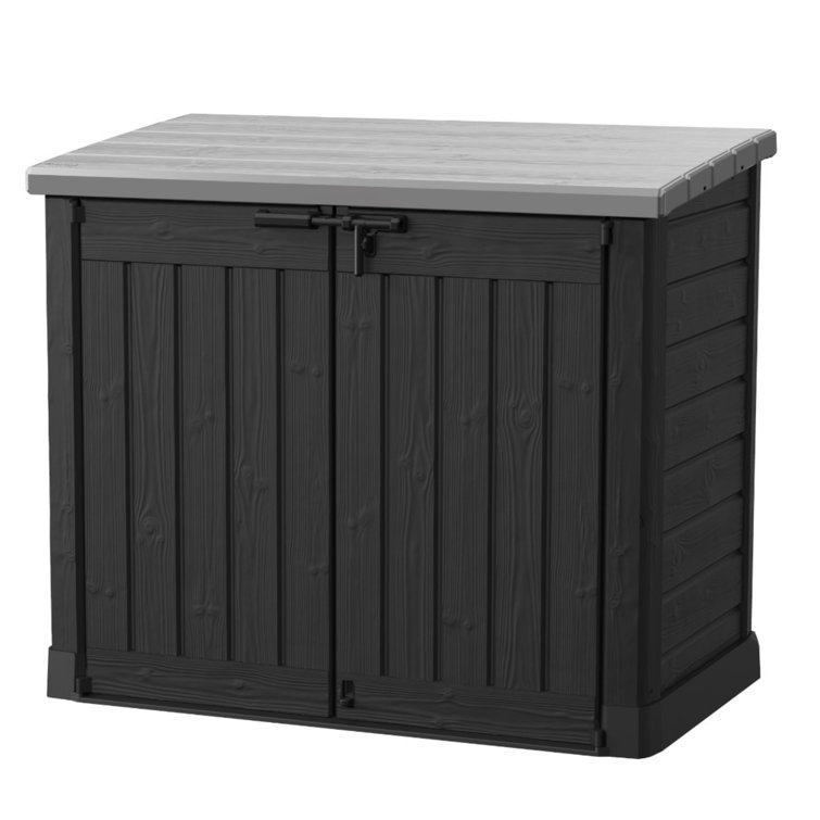 Keter RESIN GARDEN BOX MULTIFUNCTION 1200L BLACK FLAT ROOF